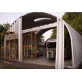 arched galvanized steel buildings